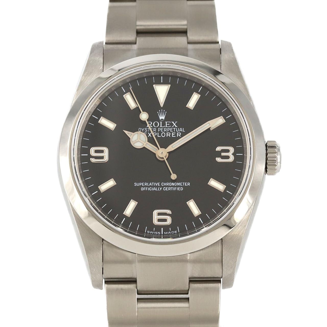 ROLEX Explorer I 114270 SS Automatic M No.