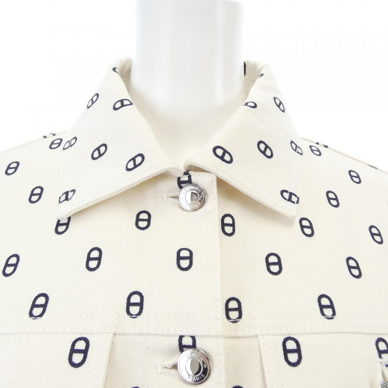 エルメス HERMES CHAINE D'ANCRE 3E0231D5 デニムジャケット