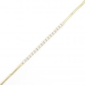 K14YG キュービック ブレスレット