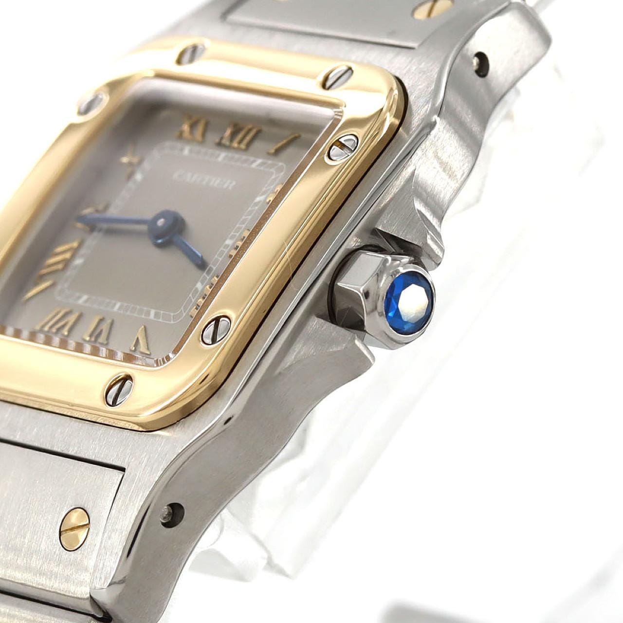 カルティエ サントスガルベSM コンビ W20031C4 SSxYG クォーツ