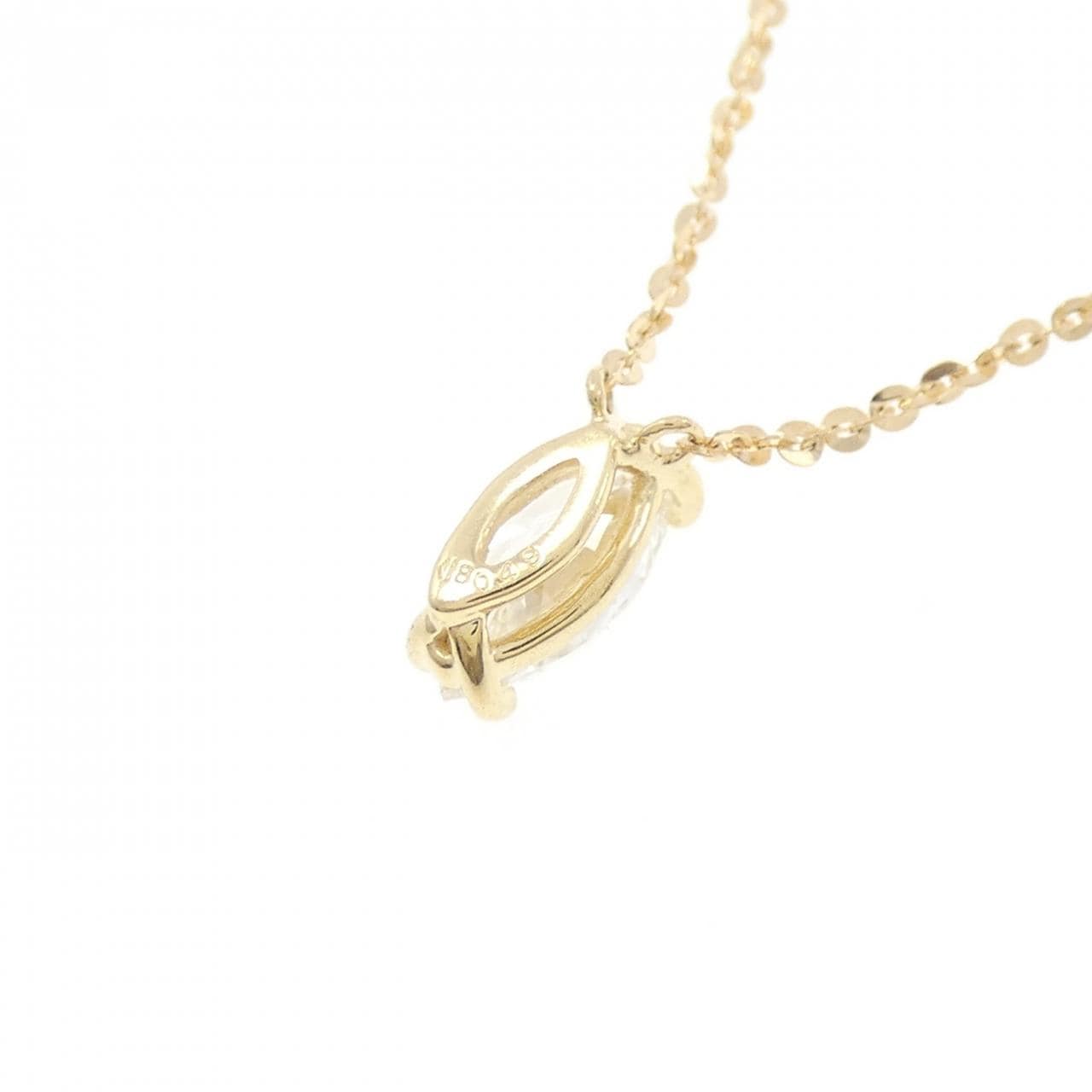 K18YG ダイヤモンド ネックレス 0.49CT