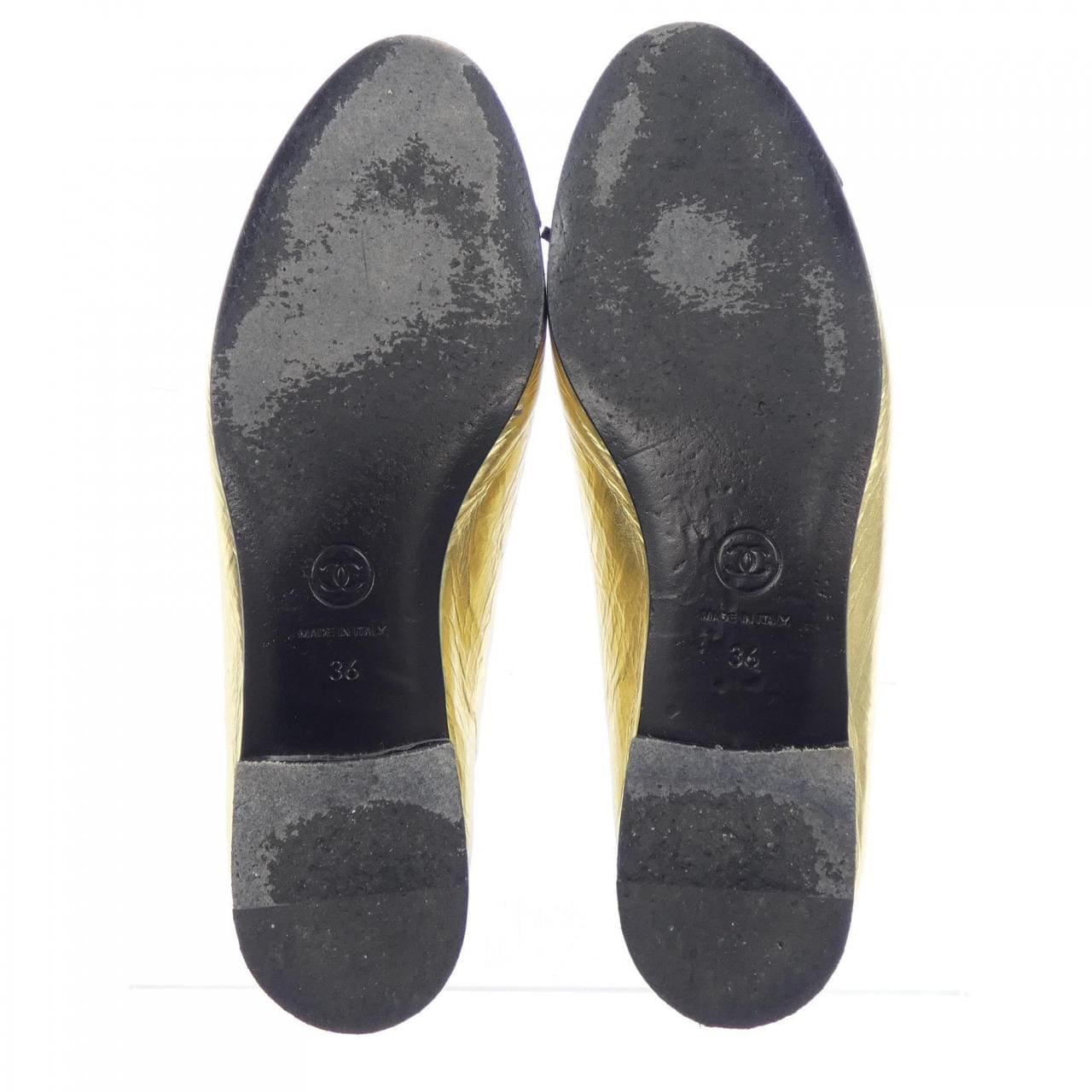 シャネル CHANEL G36490 フラットシューズ