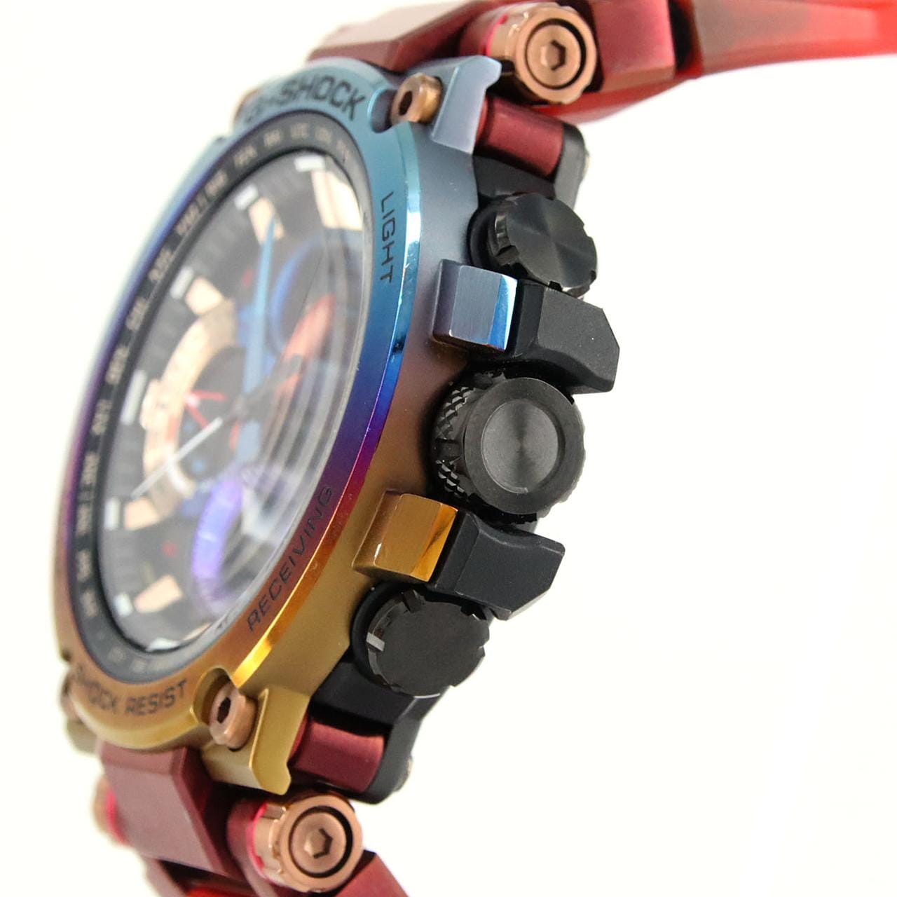 カシオ G-SHOCK･MT-G 電波時計 MTG-B1000VL-4AJR その他 ソーラークォーツ