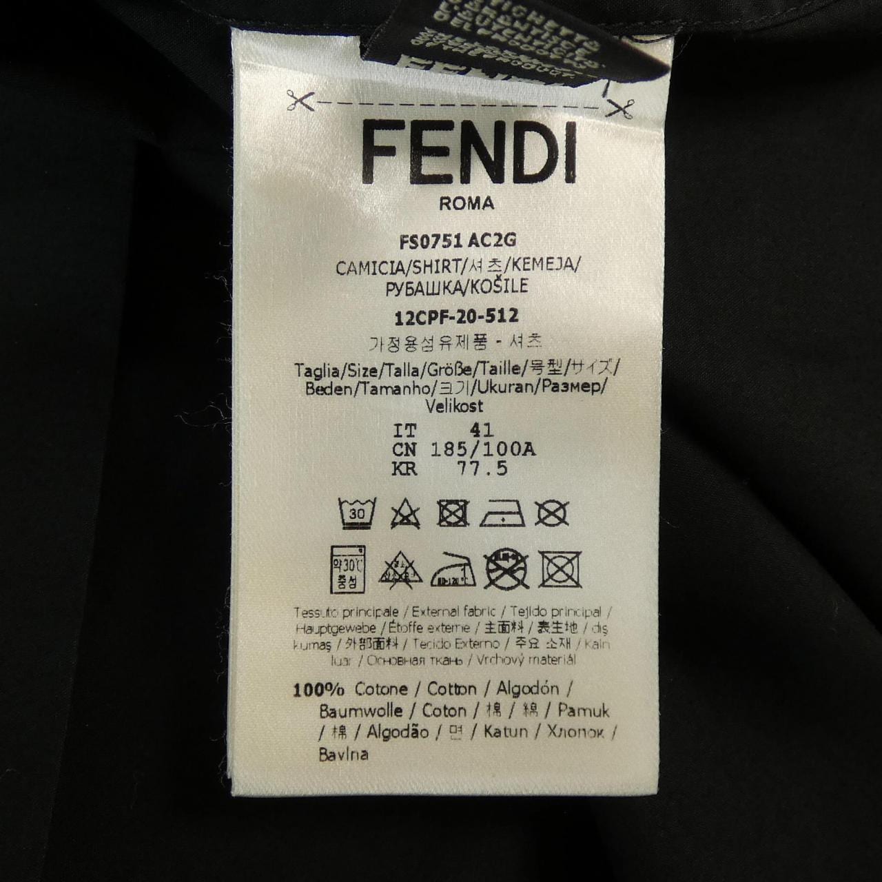 フェンディ FENDI シャツ