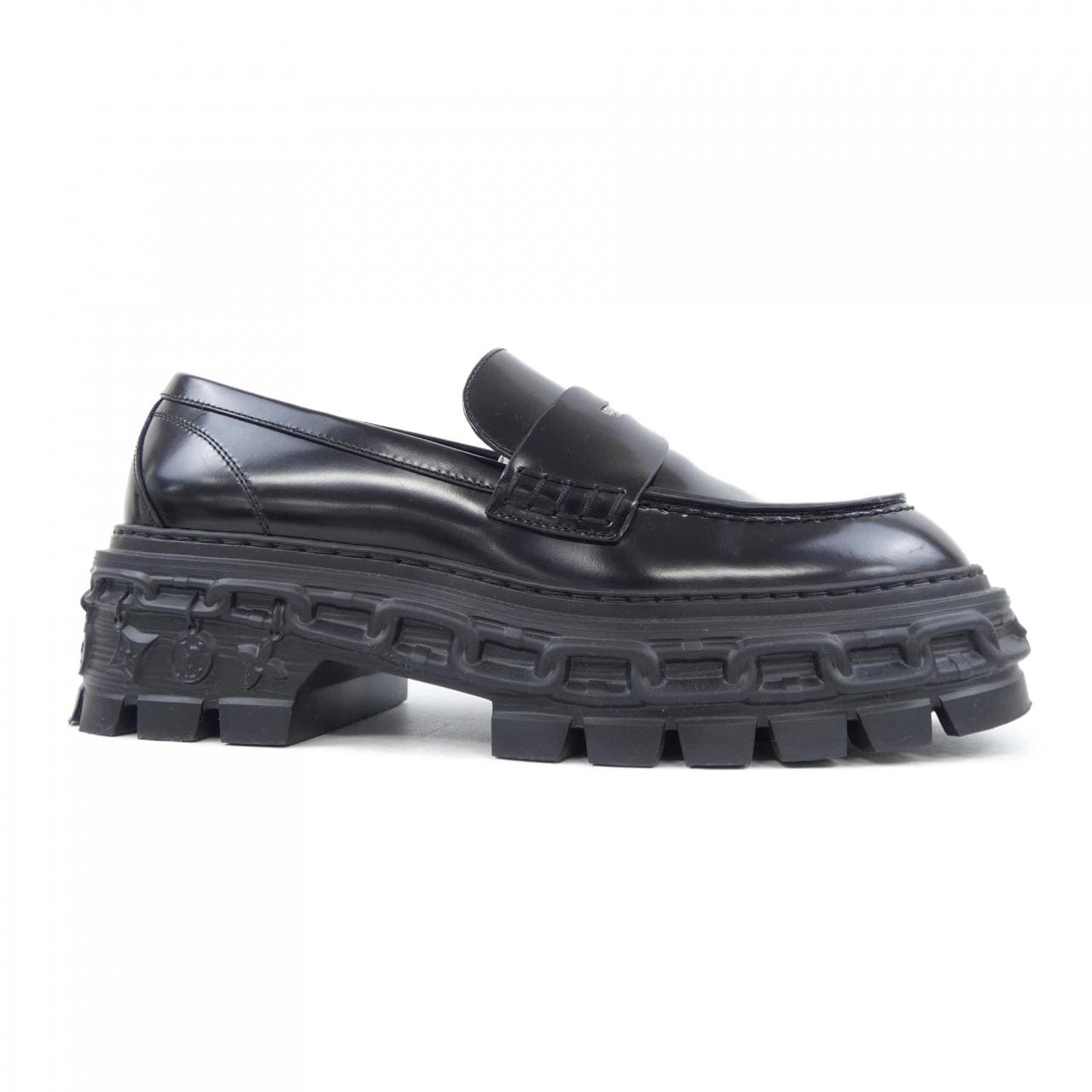 ルイヴィトン LOUIS VUITTON LVレコードラインローファー シューズ