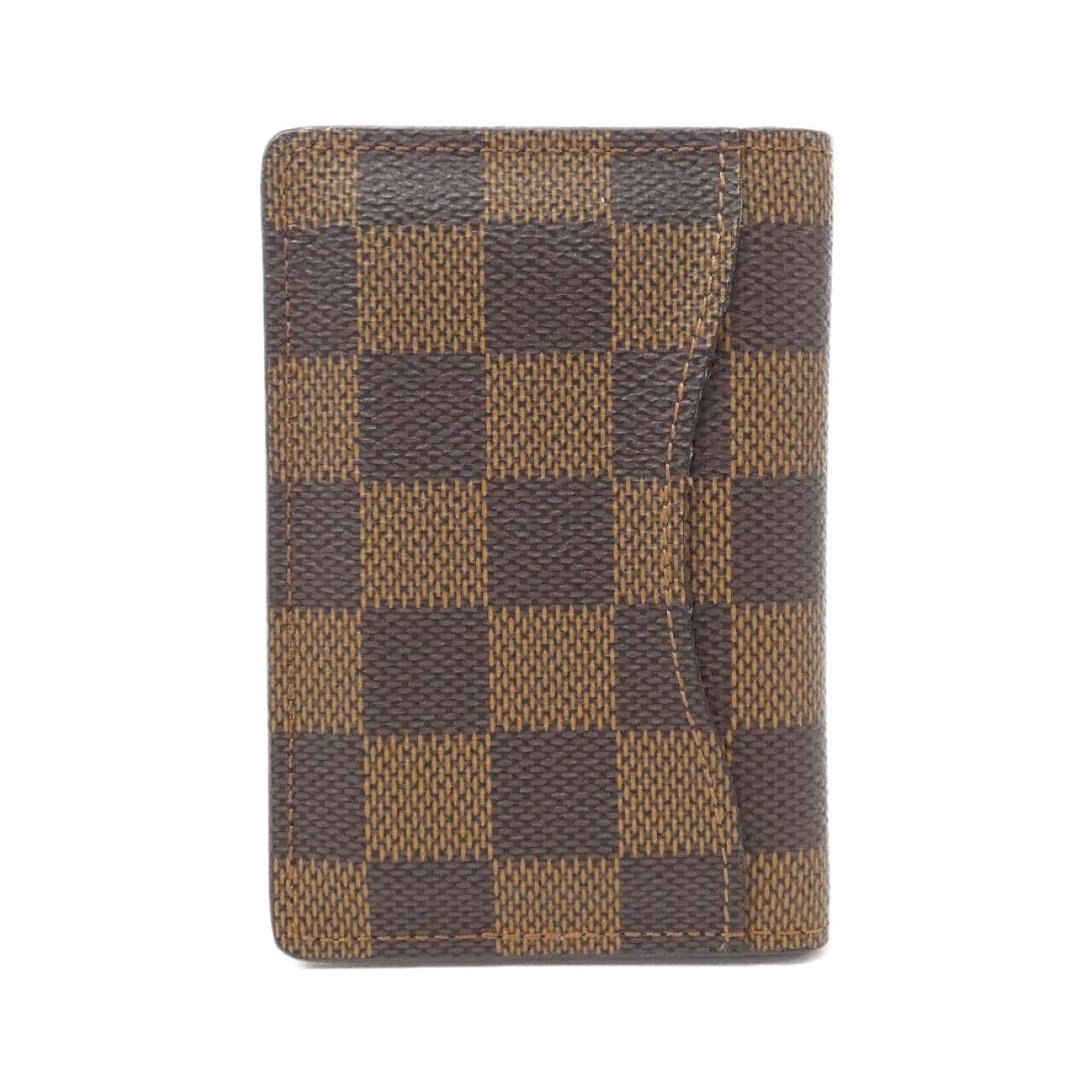 LOUIS VUITTON Damier Organizer de Poche N61721 Card Case