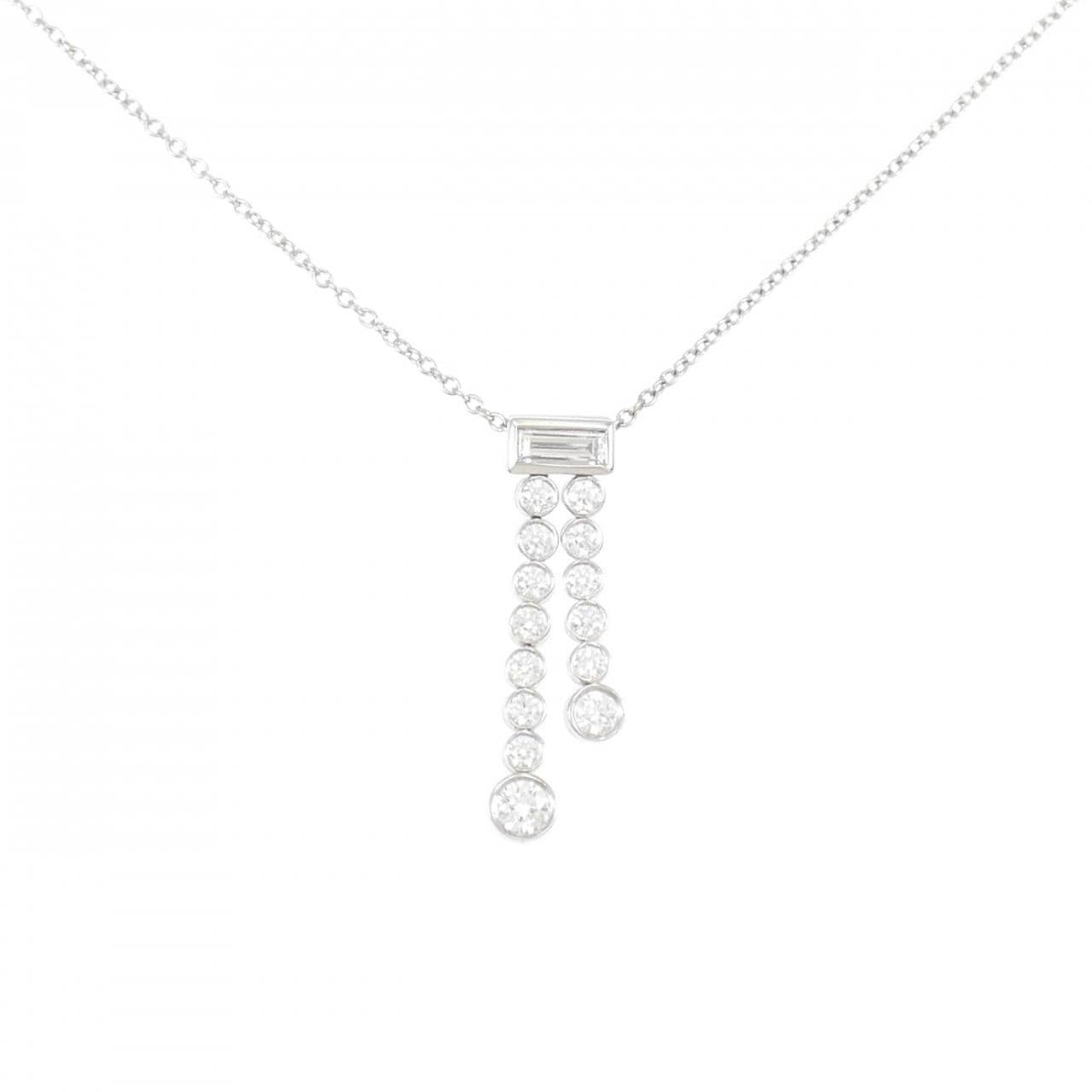 TIFFANY jazz double drop necklace