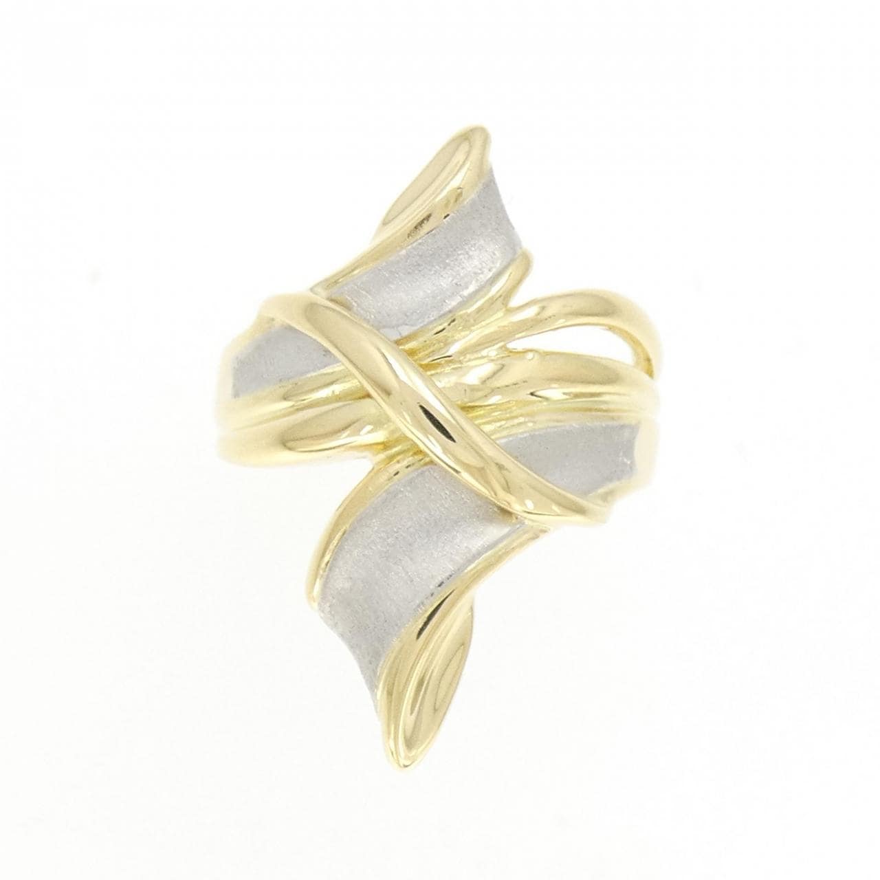 K18YG/PT900 Ring