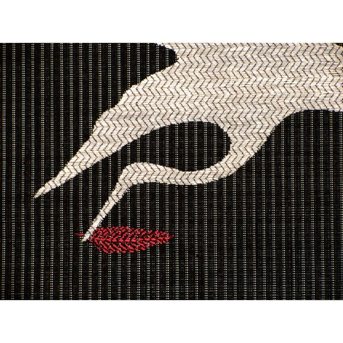 【未使用品】名古屋帯　大原女染め【鷹匠】