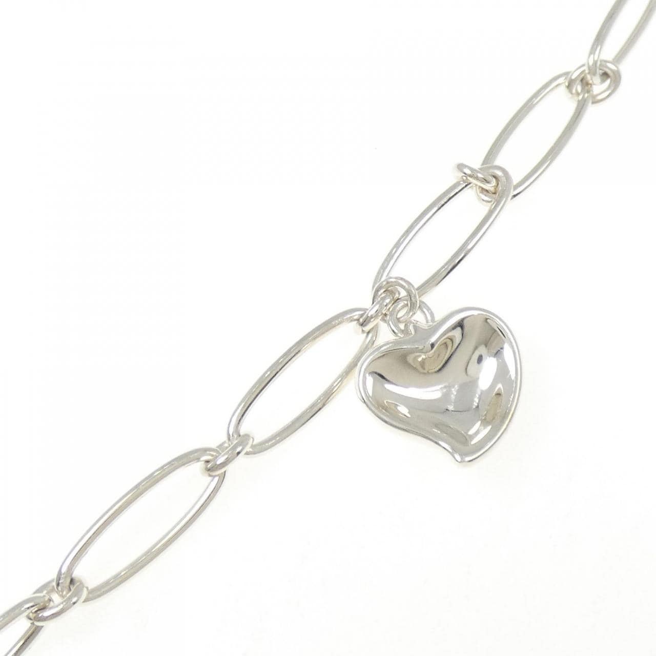 ティファニー クローズドハート ブレスレット