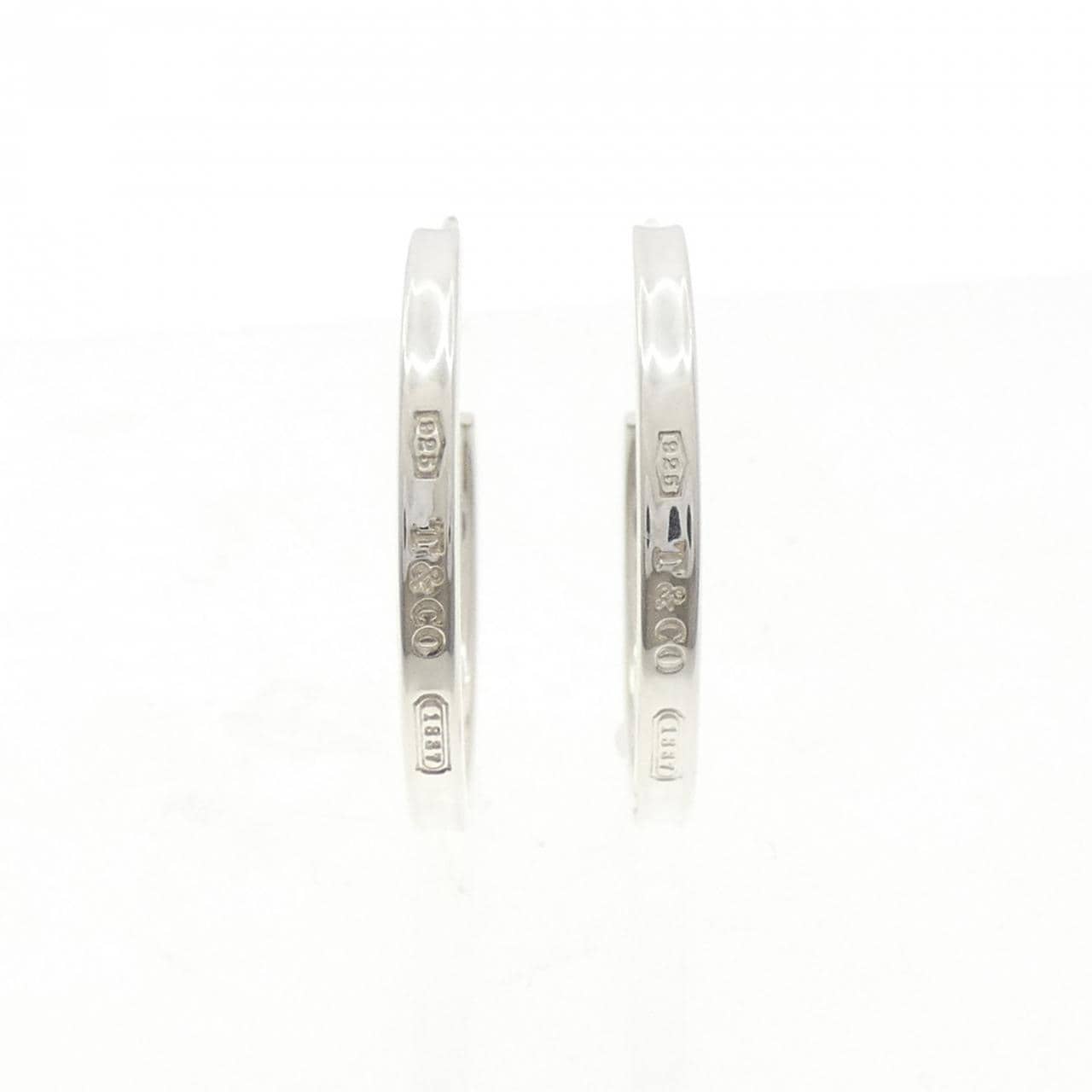 TIFFANY 1837 窄环中号耳环