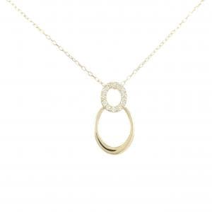 K18YG ダイヤモンド ネックレス 0.10CT