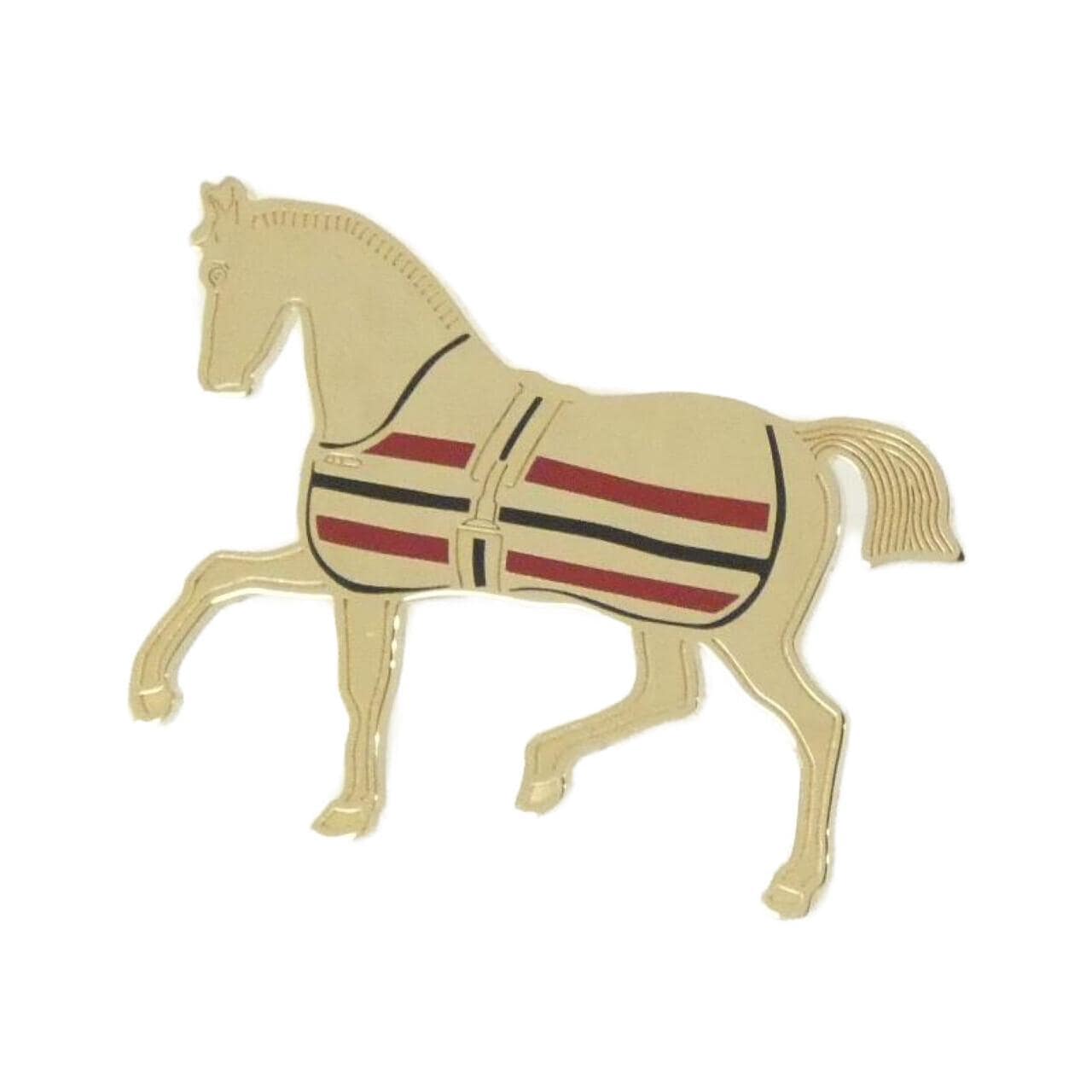 エルメス CHEVAL A LA COUVERTURES 603722S スカーフリング