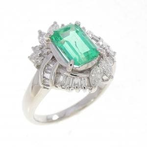 PT900 エメラルド リング 1.14CT