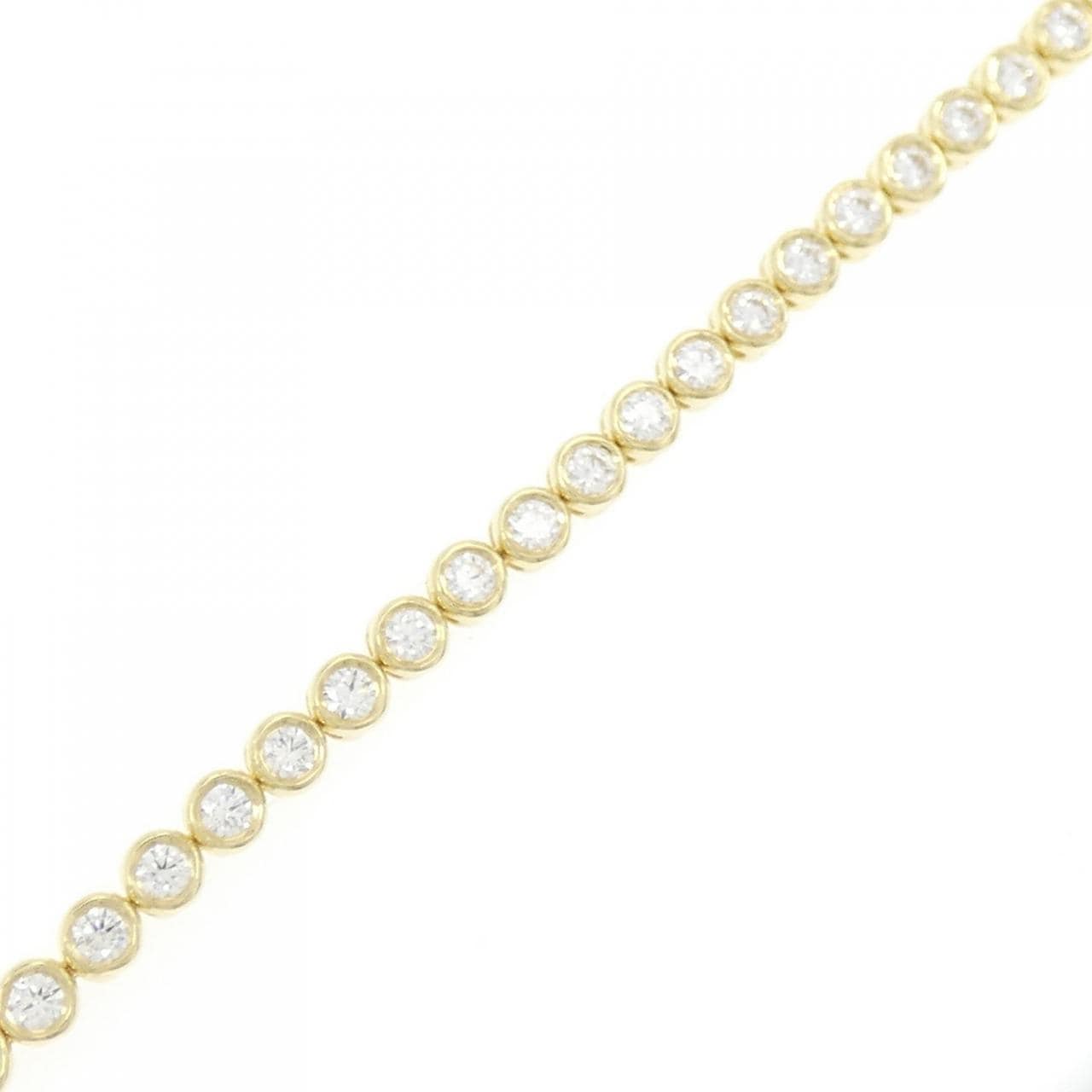 750YG Diamond Bracelet 1.20CT