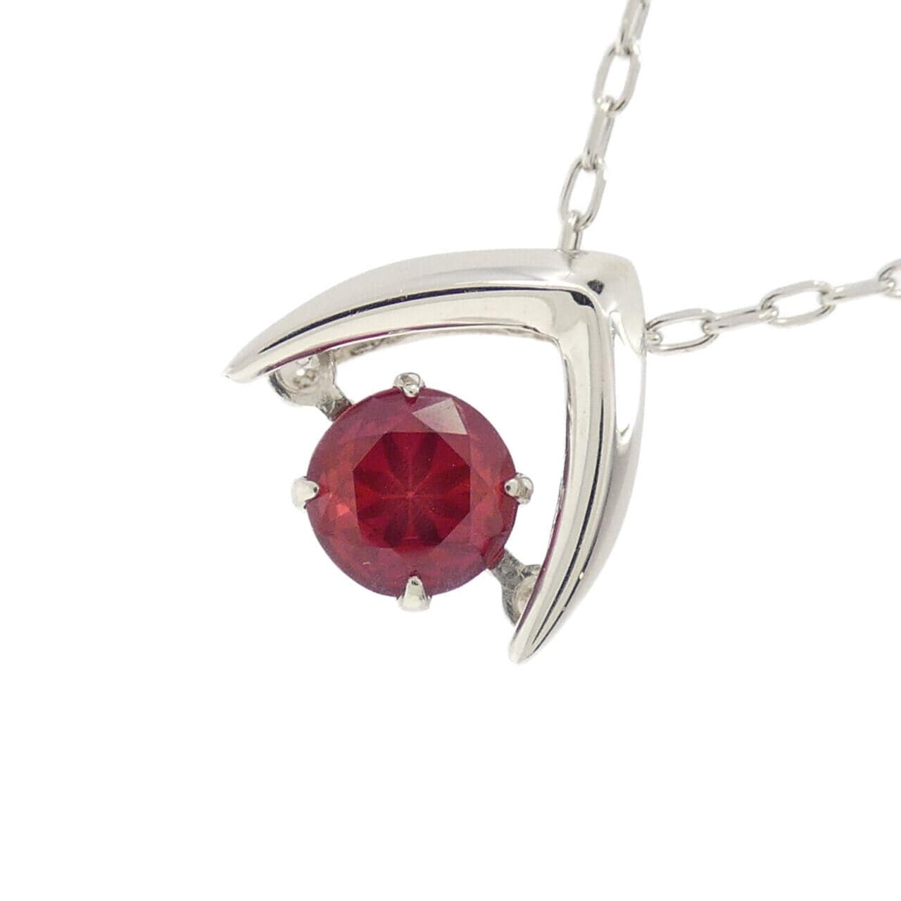 PT900/PT850红宝石项链0.47CT