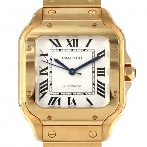 カルティエ サントス ドゥ カルティエMM YG WGSA0030 YG 自動巻