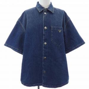プラダ PRADA トライアングルロゴ GEC067 S212 14EF S／Sシャツ