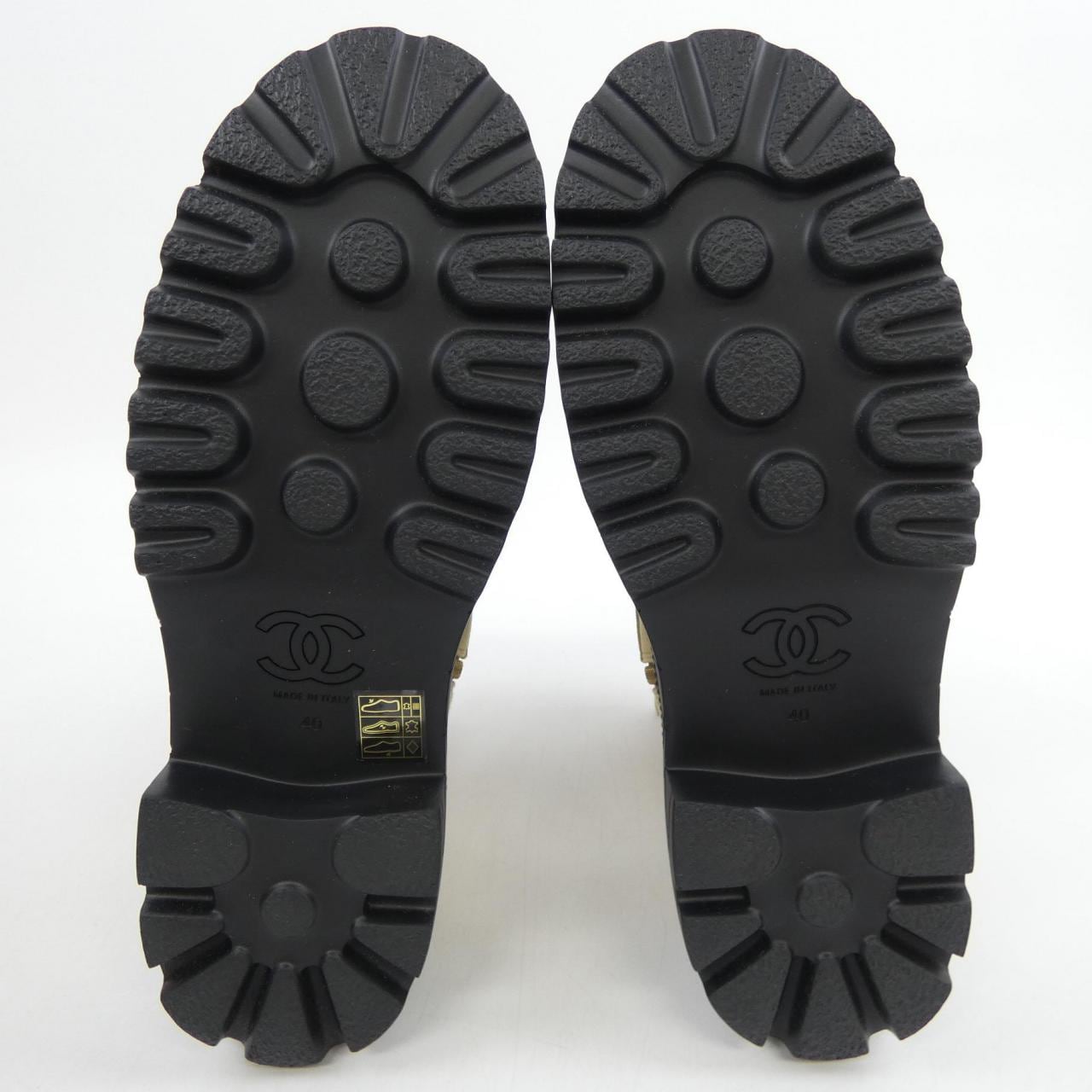 シャネル CHANEL コンバットブーツ　COMBAT BOOTS G45305B14598 ブーツ