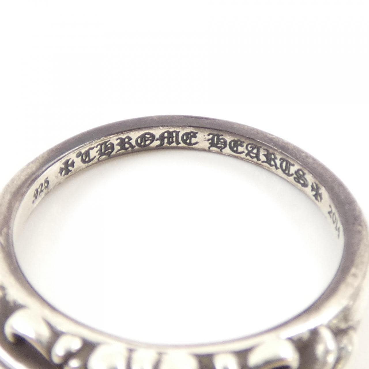 クロムハーツ CHROME HEARTS BABY CLSC FLORAL CRS ベイビークラシックフローラルクロス 207146023SLVXXX001 RING