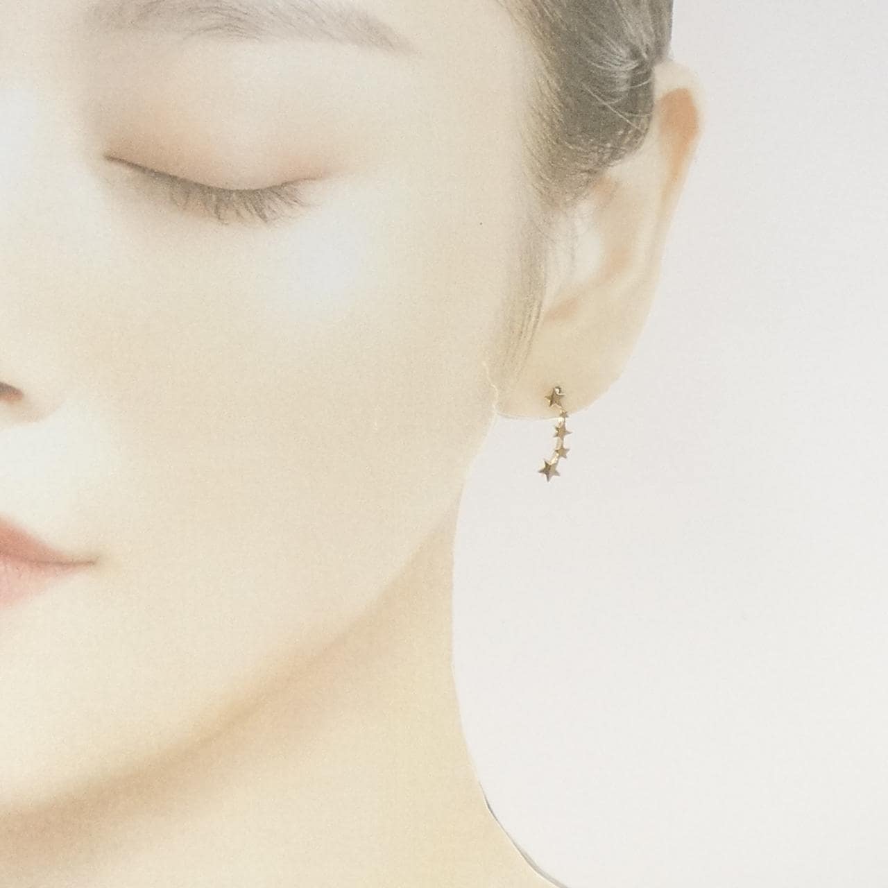 スタージュエリー K10YG スター ピアス