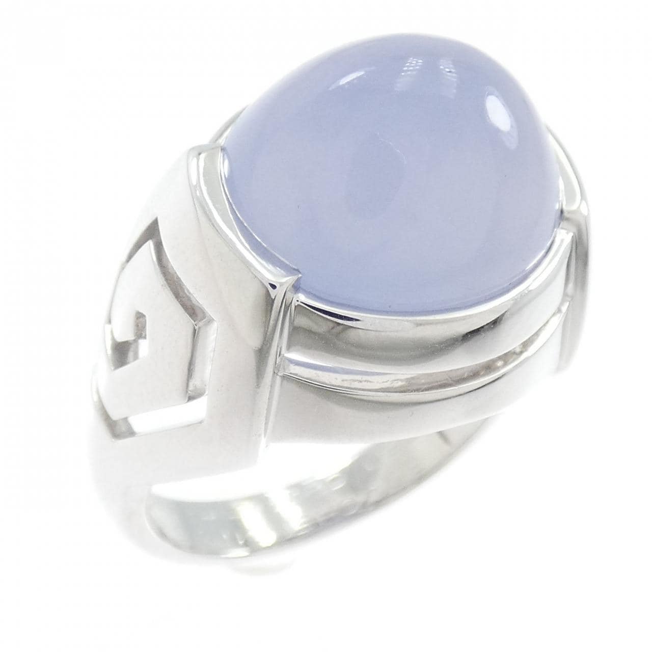 ブシュロン カルセドニー リング