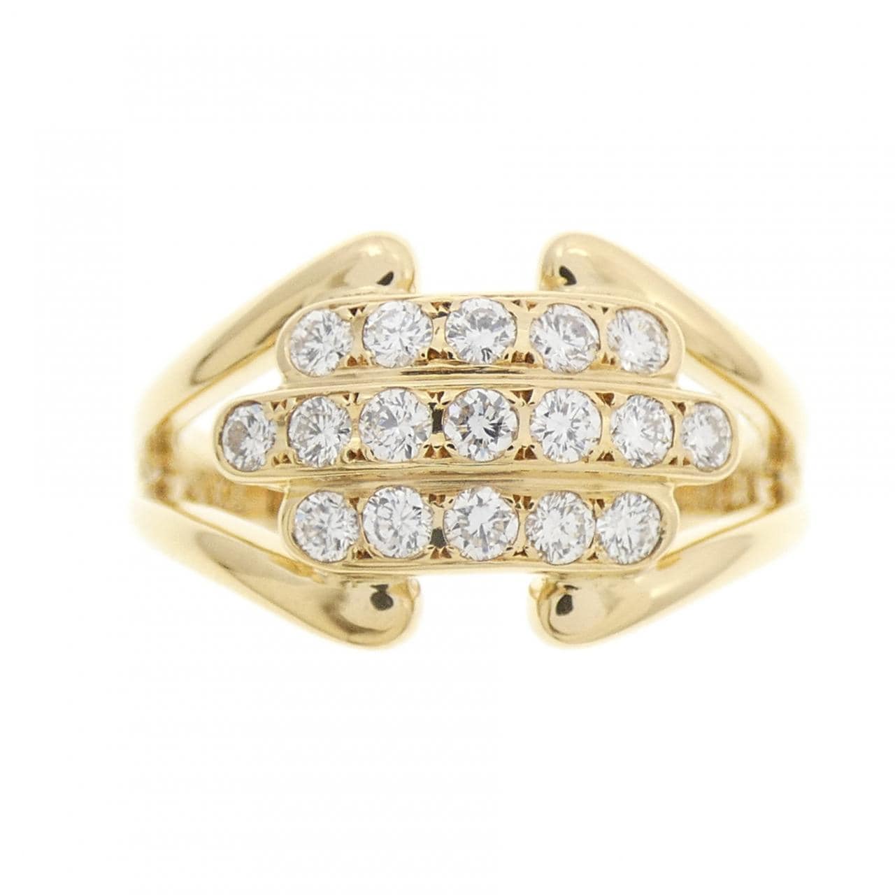 ミキモト ダイヤモンド リング 0.35CT