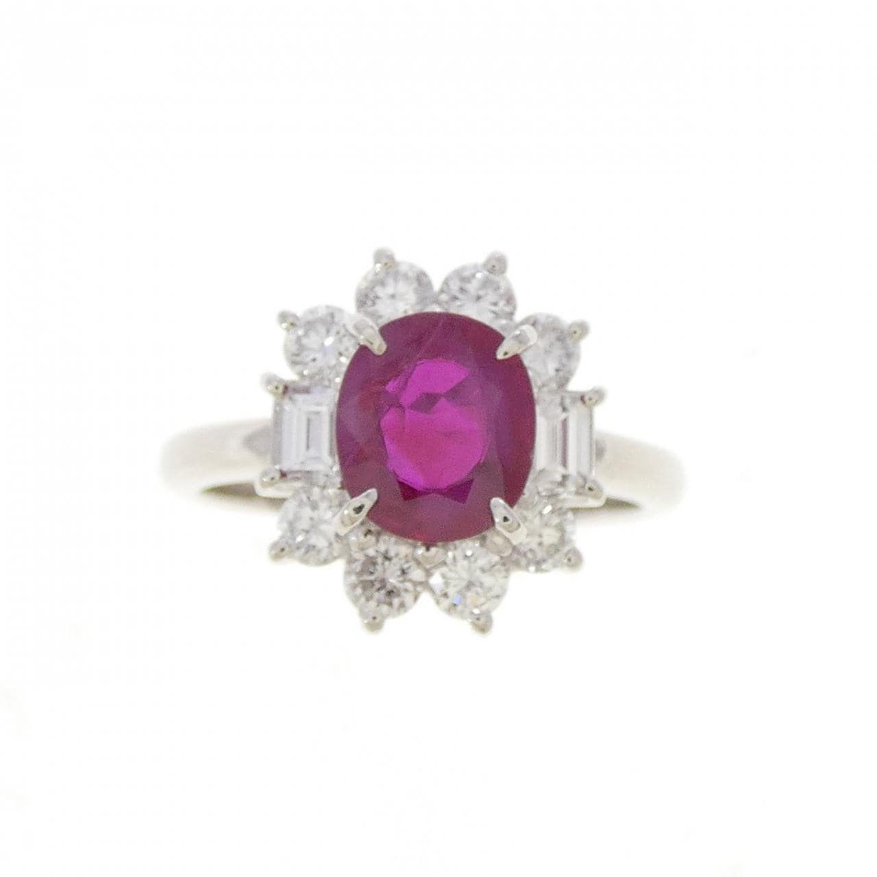 PT900 ルビー リング 1.21CT