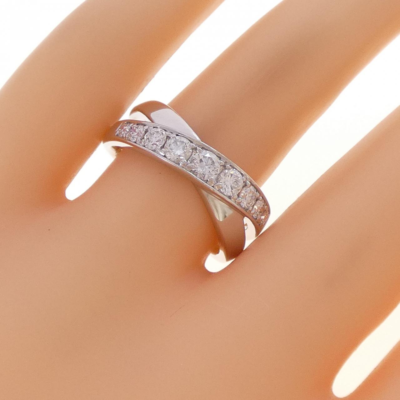 PT950 ダイヤモンド リング 0.60CT