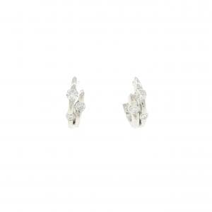 PT900 ダイヤモンド ピアス 0.20CT
