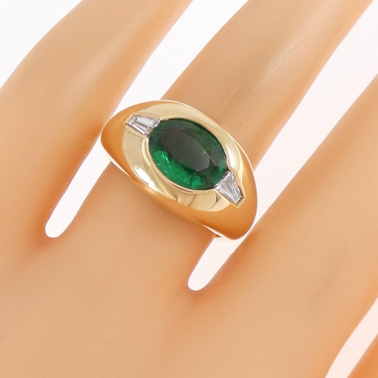 ブルガリ エメラルド リング 1.52CT