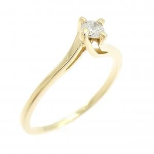 K18YG ダイヤモンド リング 0.10CT