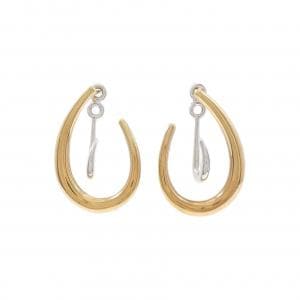 エテ 925/K18YG ピアス