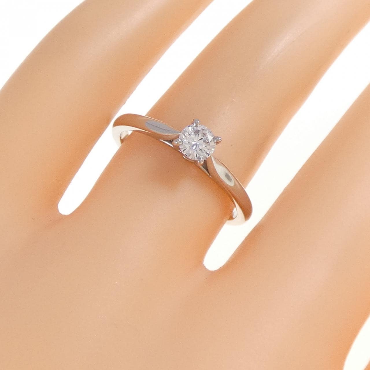 カルティエ 1895 ソリテール リング 0.24CT