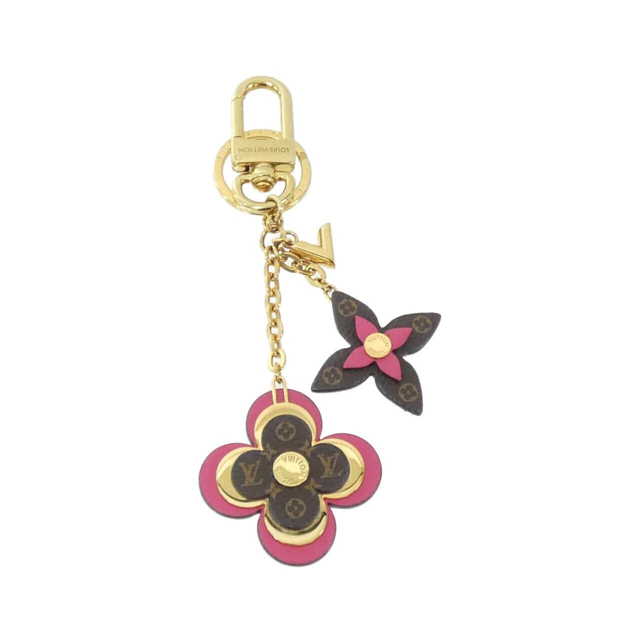 LOUIS VUITTON Monogram钥匙扣绽放花朵 M63084 Qeelin