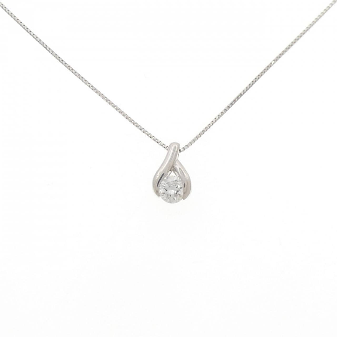 PT850 ダイヤモンド ネックレス 0.22CT