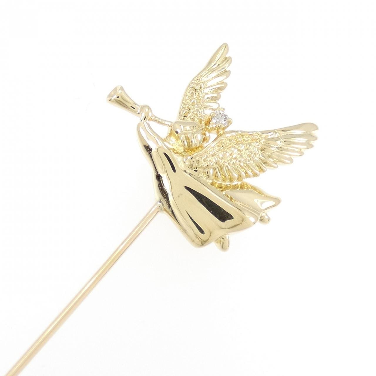MIKIMOTO钻石胸针 0.03CT