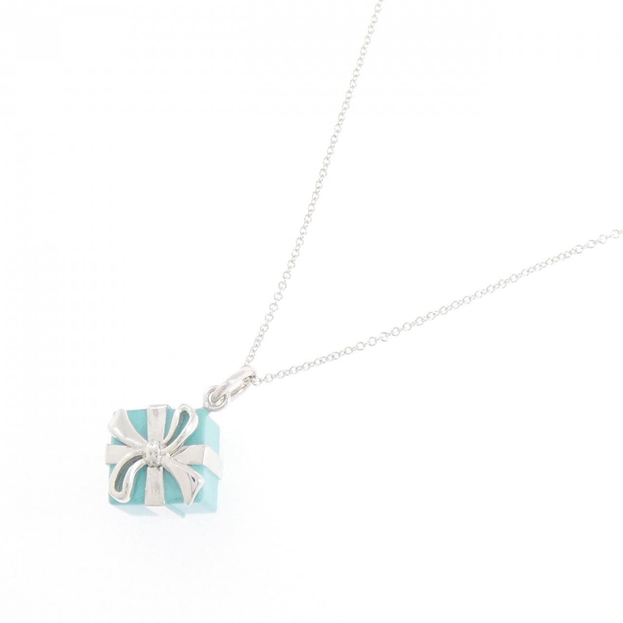 ティファニー ブルーボックス ネックレス