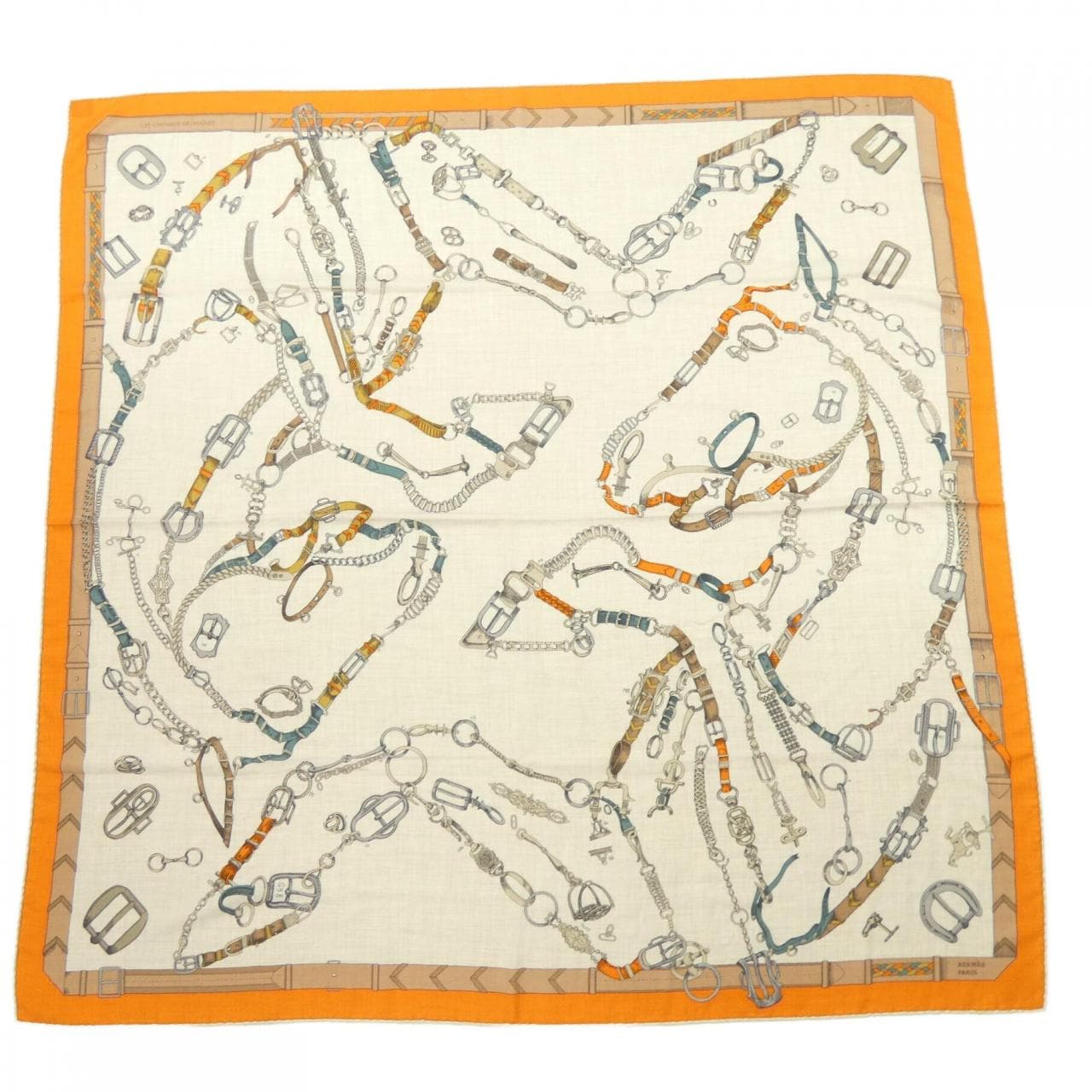 エルメス HERMES カレジェアン140 ショール