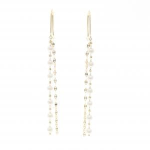 K18YG アコヤパール ピアス