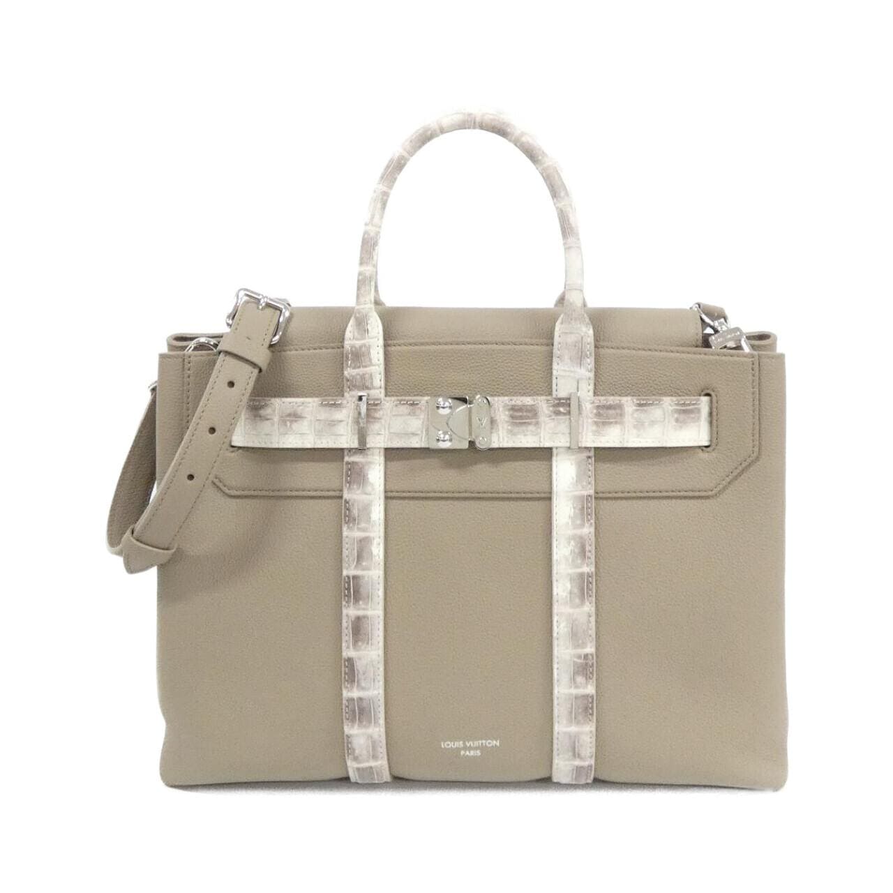 ルイヴィトン エキゾチック レザー ジョルジュ トート MM バッグ