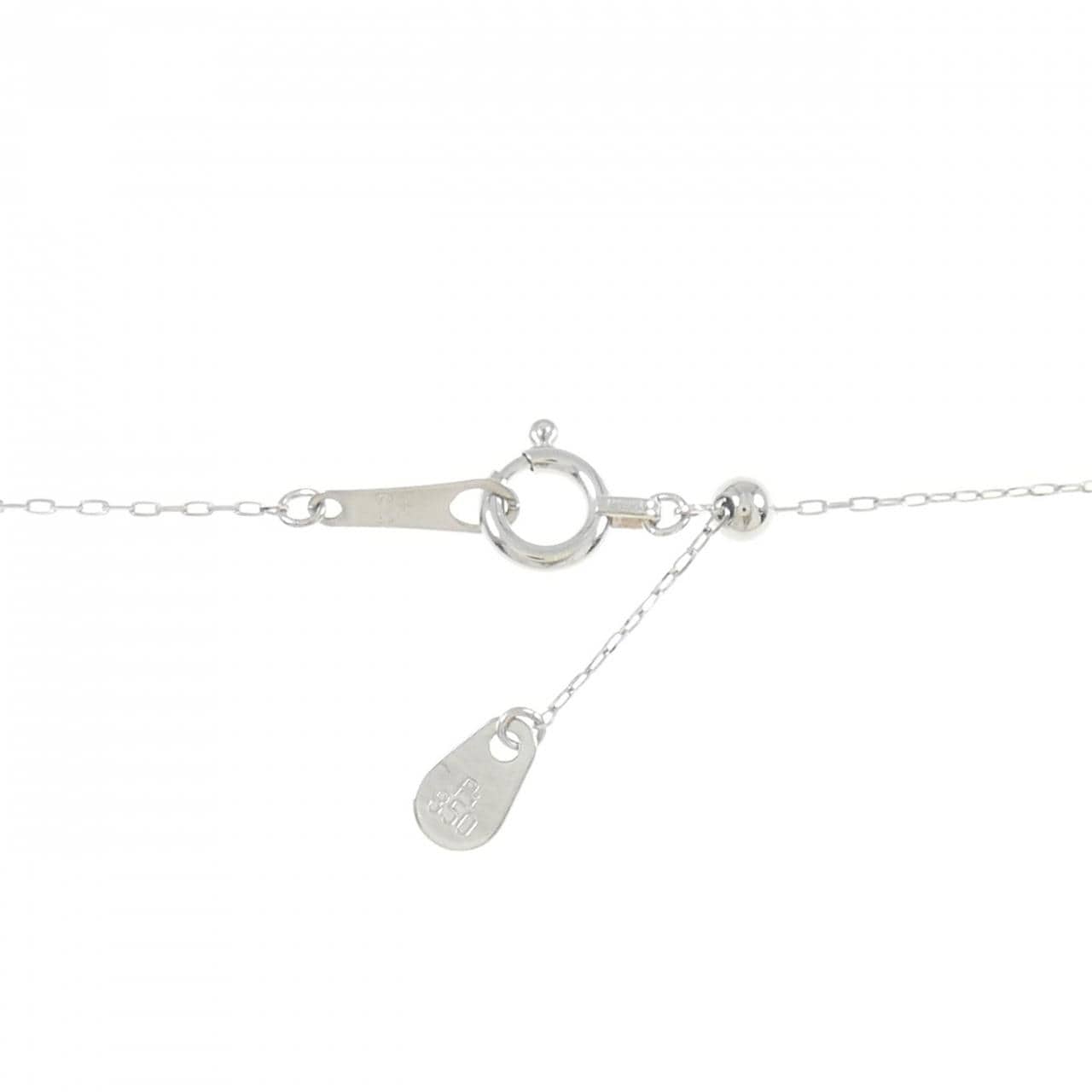 PT900/PT850海蓝宝项链 0.15CT