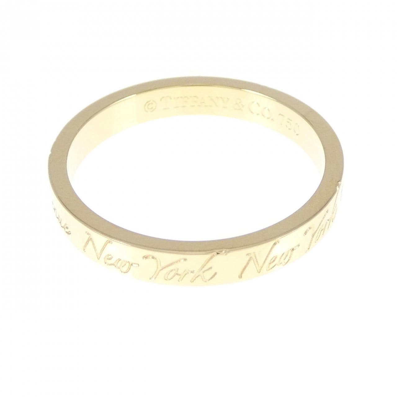 TIFFANY notes narrow ring