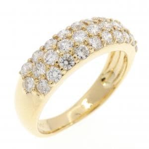 K18YG ダイヤモンド リング 1.00CT