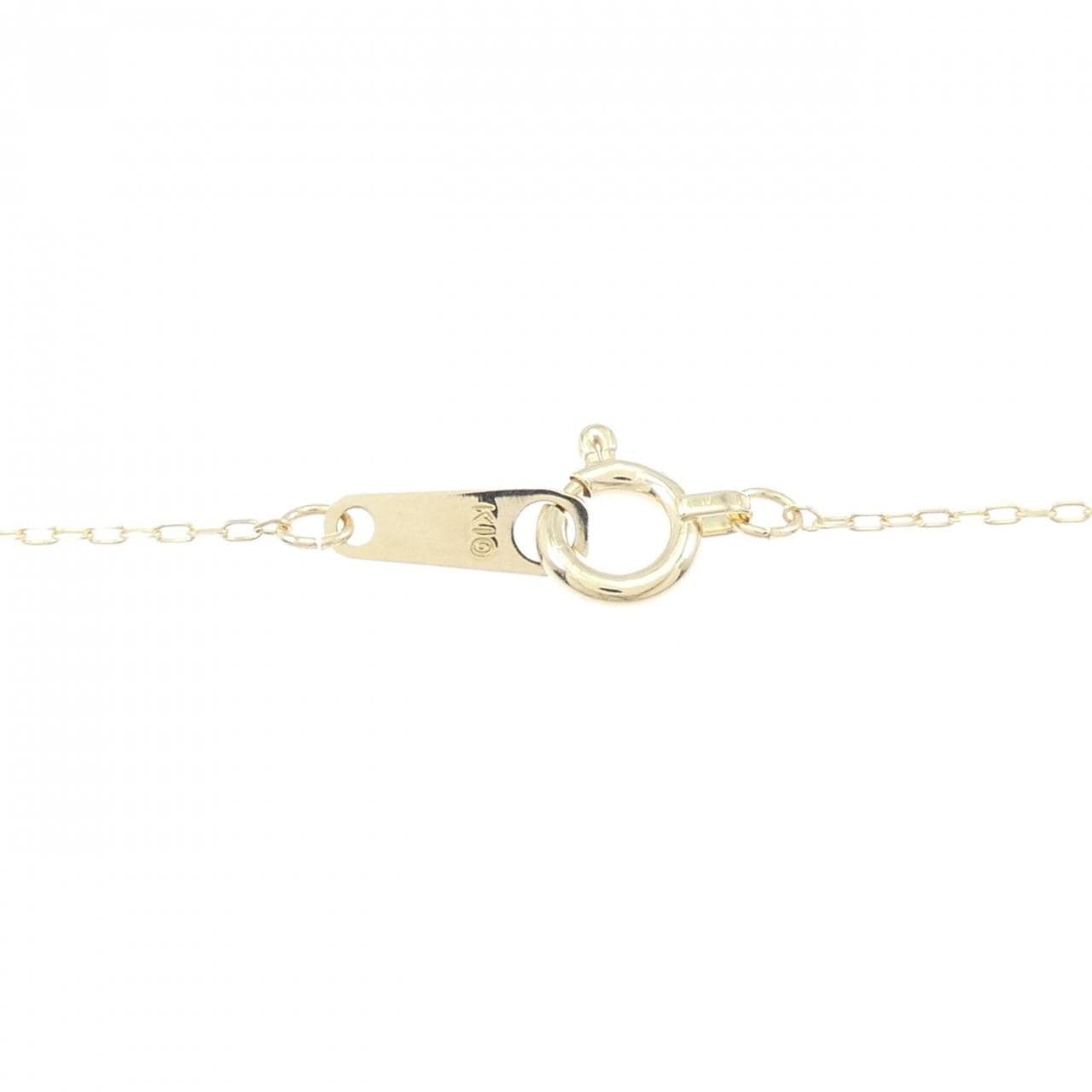 K10YG ダイヤモンド ネックレス 0.03CT