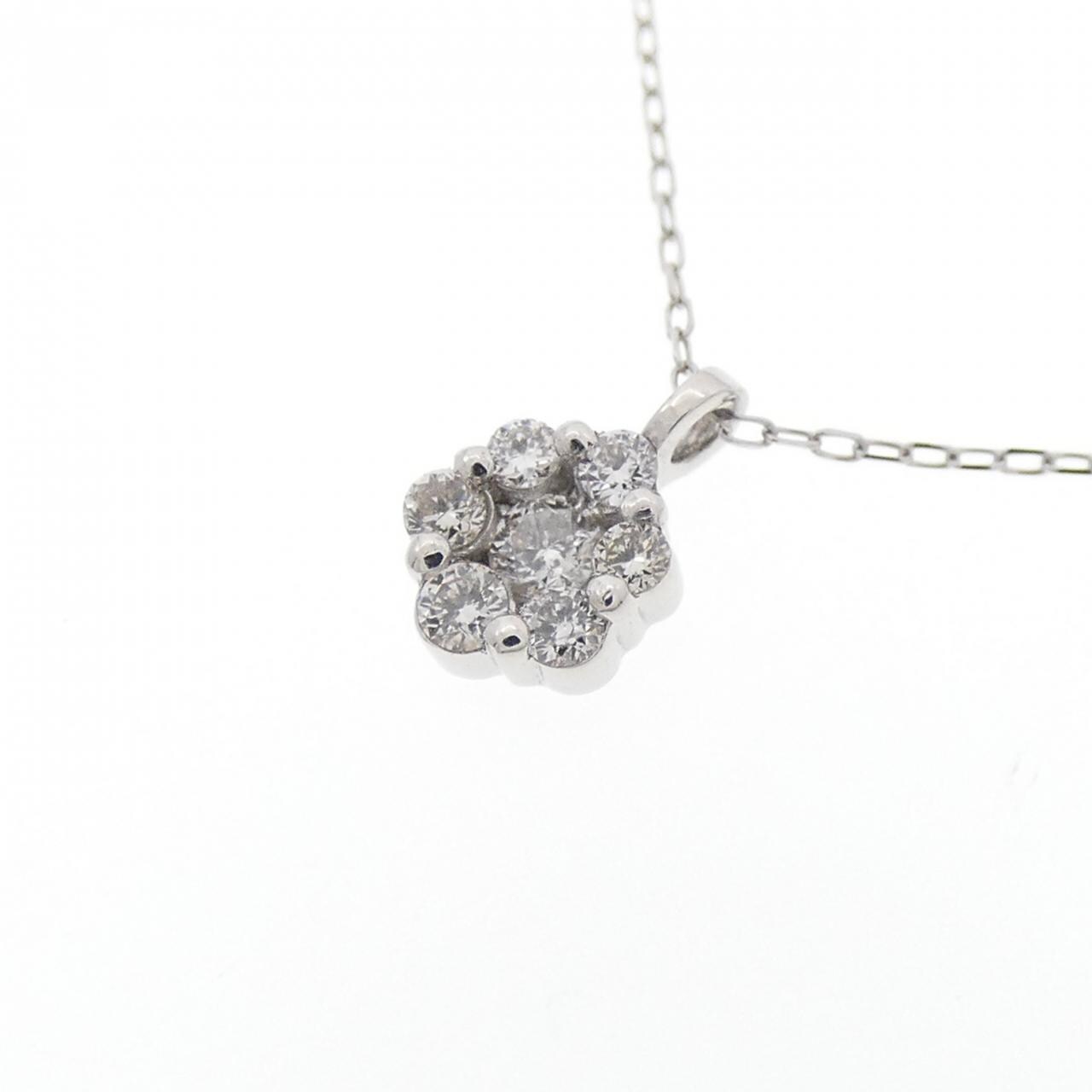 [新品] PT950/PT900鑽石項鍊 0.10CT