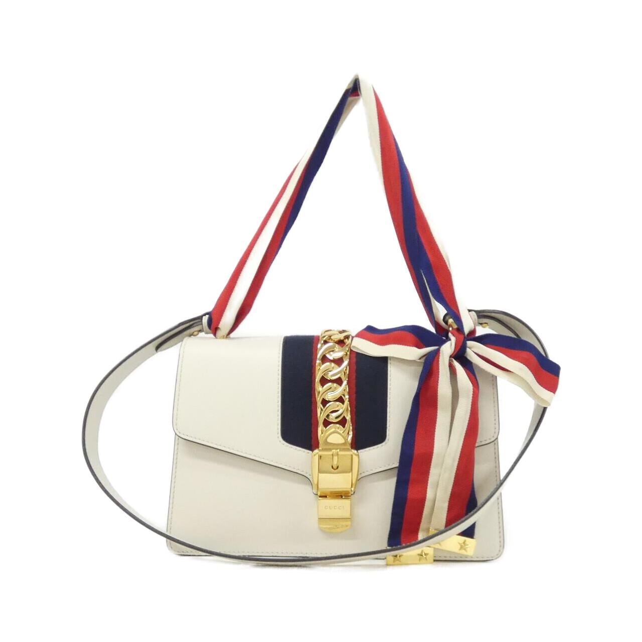 グッチ SYLVIE 421882 CVLEG ショルダーバッグ
