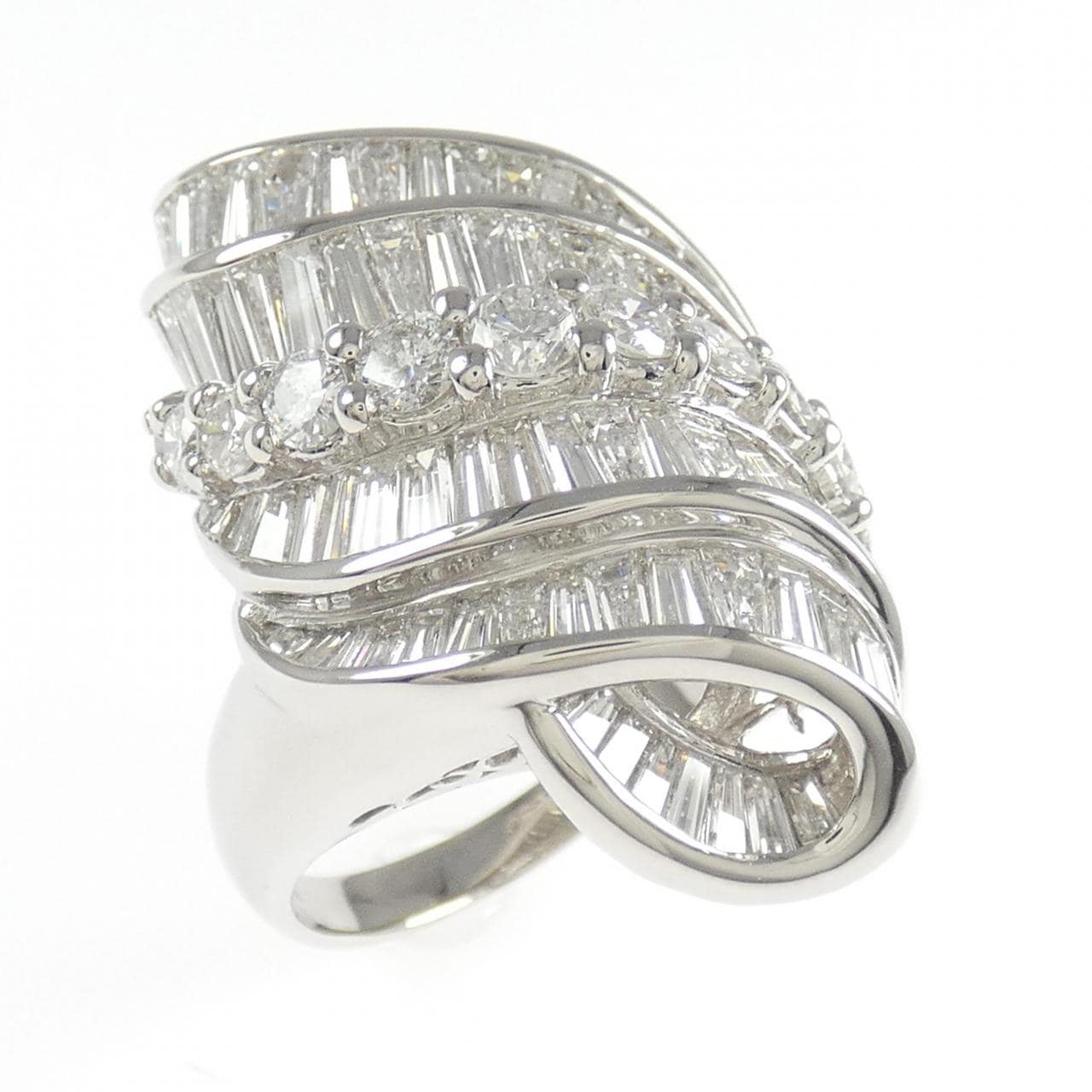 PT900 ダイヤモンド リング 5.05CT