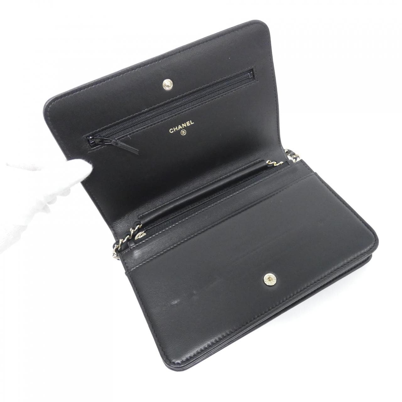 シャネル チェーンウォレット