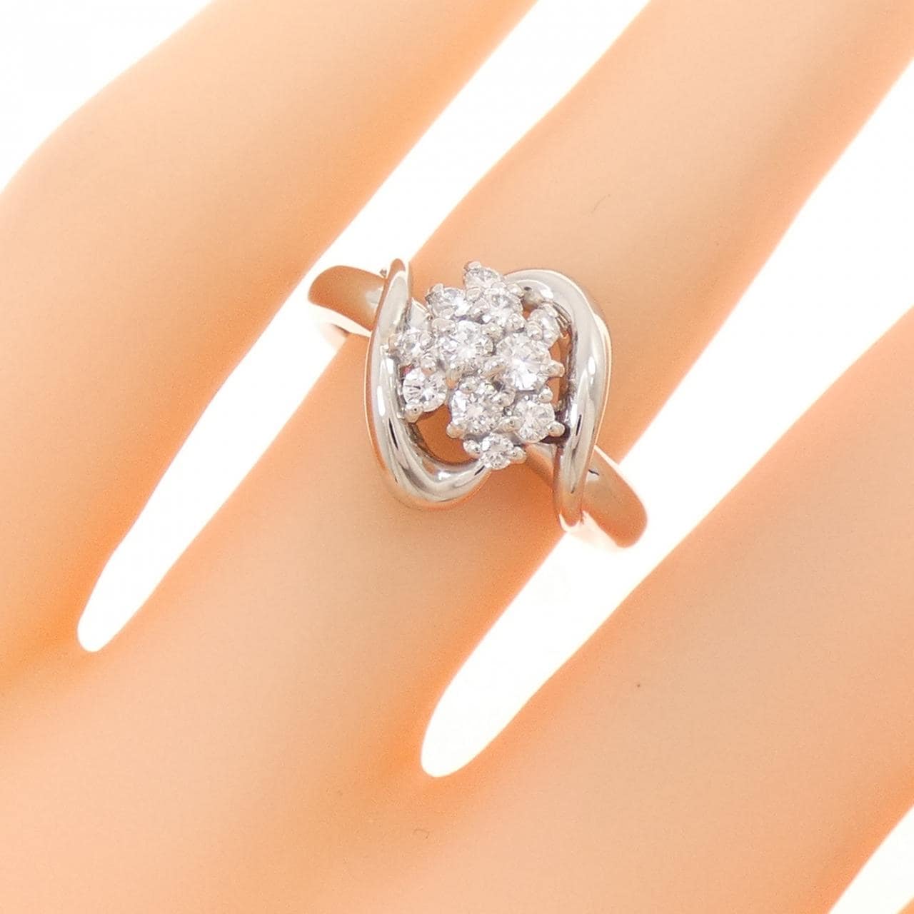 PT900 ダイヤモンド リング 0.28CT